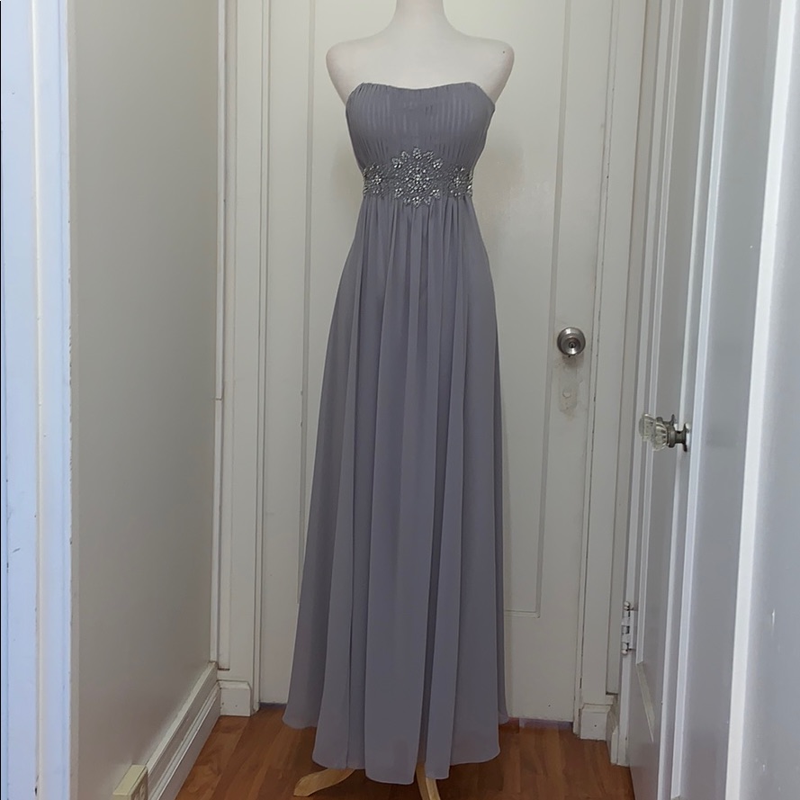 Nwt Fiesta Fashion Strapless Bridesmaid Gown